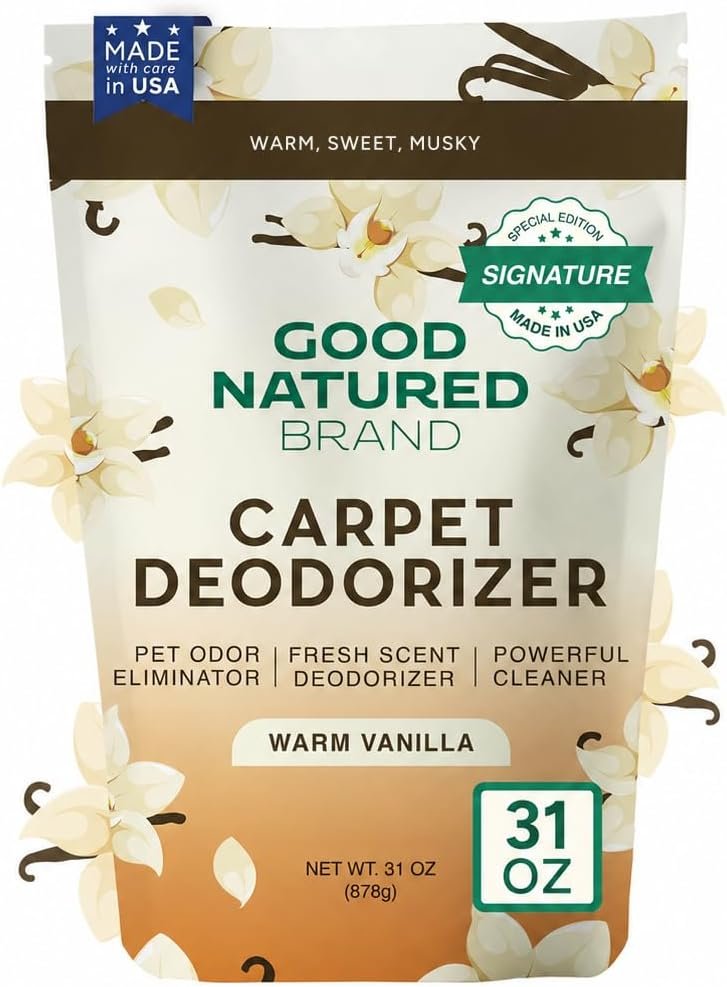Good Natured Brand Carpet Deodorizer & Air Freshener Powder, 31oz