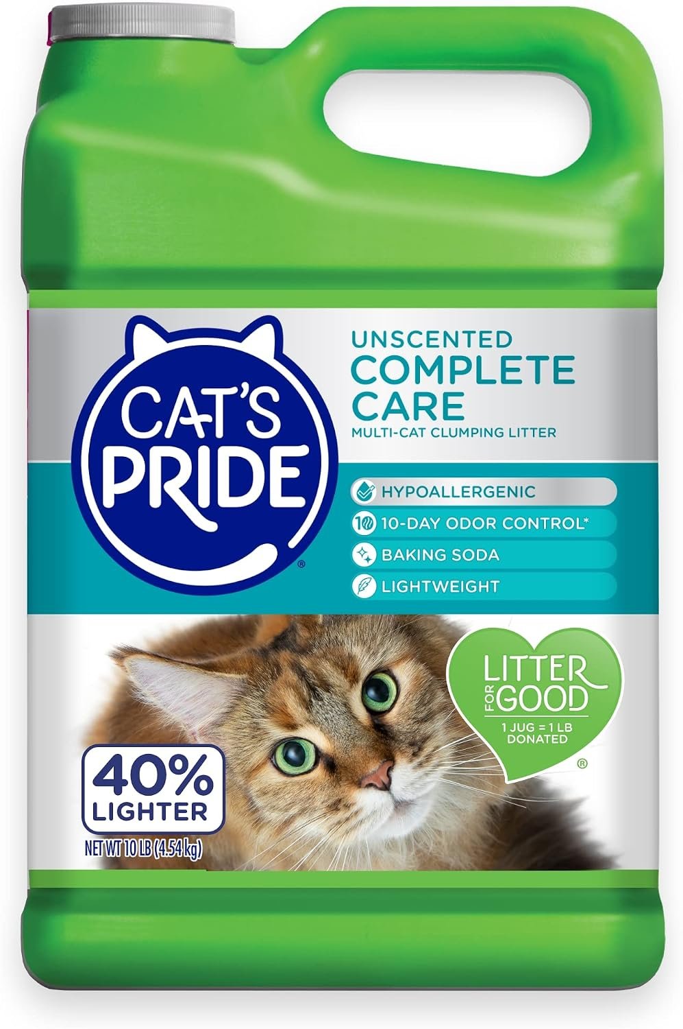 Cat’s Pride Complete Care Hypoallergenic Unscented Litter 10lb
