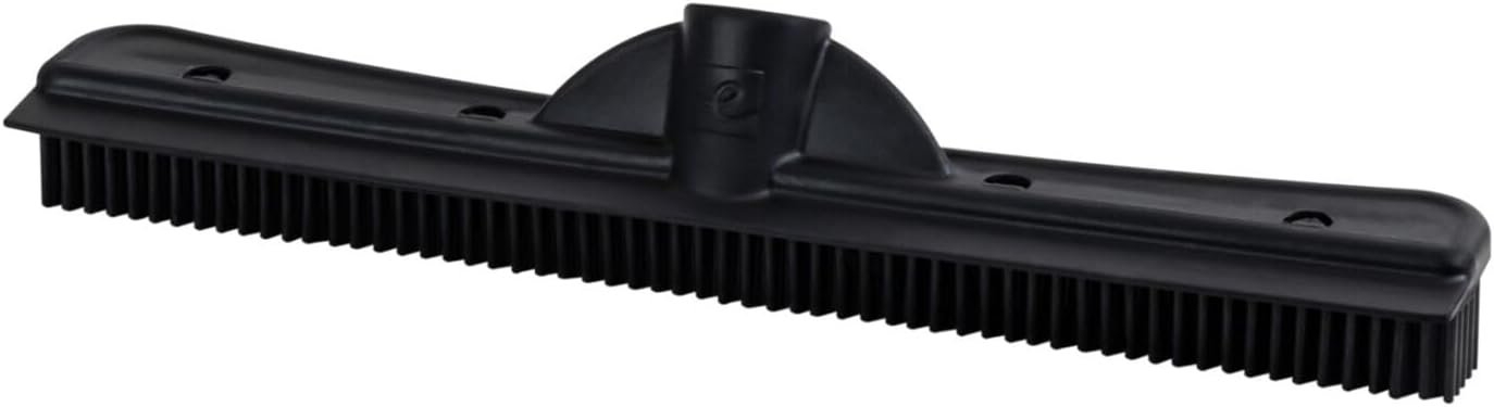 FURemover Pet Hair Removal Rubber Broom, 12″ Broom Head