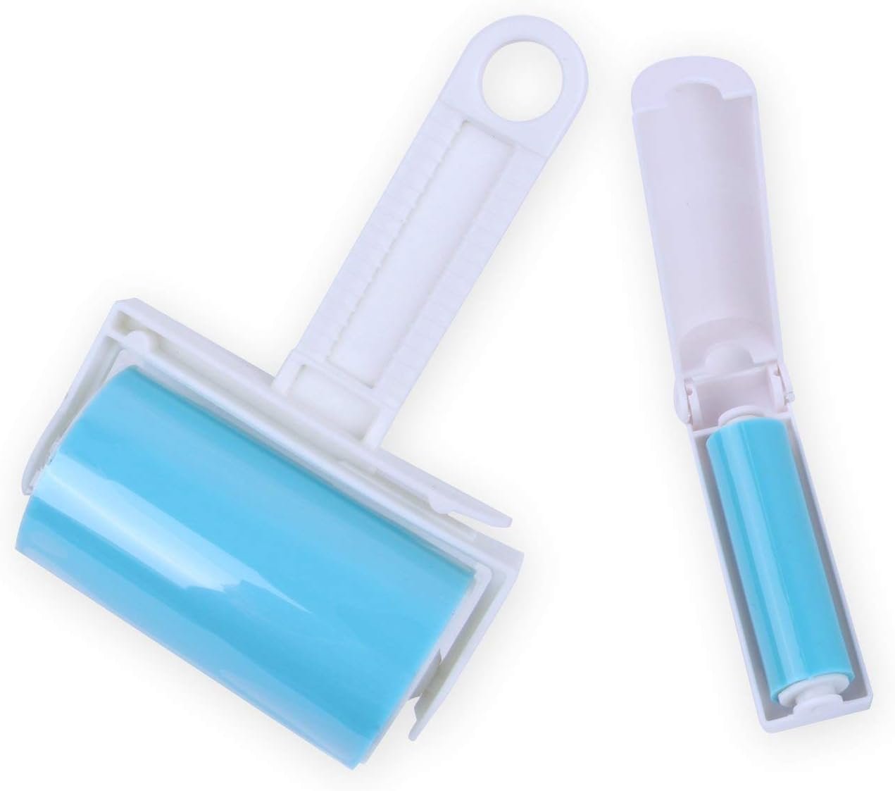Reusable Lint Roller Extra Sticky for Clothes & Pet Hair, 2 Pack