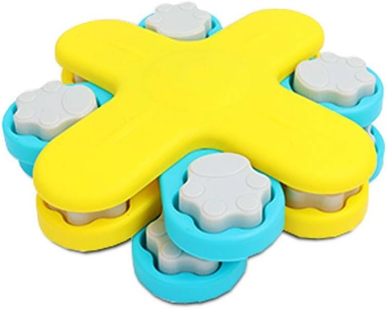 Level 3 Puzzle Feeder Dog Toy – Mental Stimulation Toys Slow Feeder Dog Bowls and Interactive Toy for Mental Growth of Small, Medium and Large Dogs