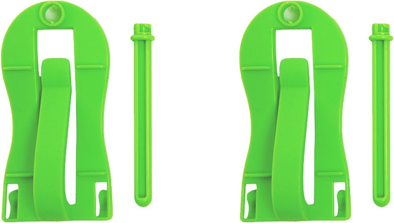 2 Pack Cuttlebone Holder for Birds with White Detachable Stand, Cuttlefish Cuddle Bones Feeder for Bird Cage, Millet Holder for Parakeet Cockatiel Budgie