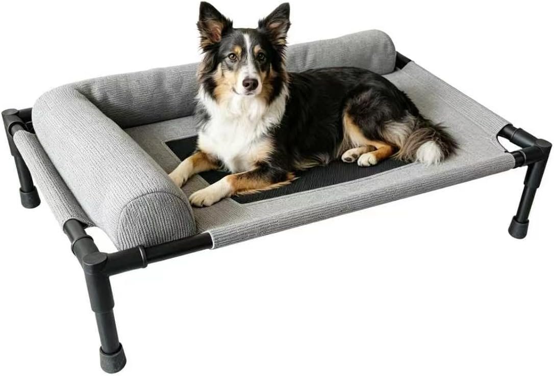 Elevated Dog Bed, Raised Dog Beds for Small Dogs