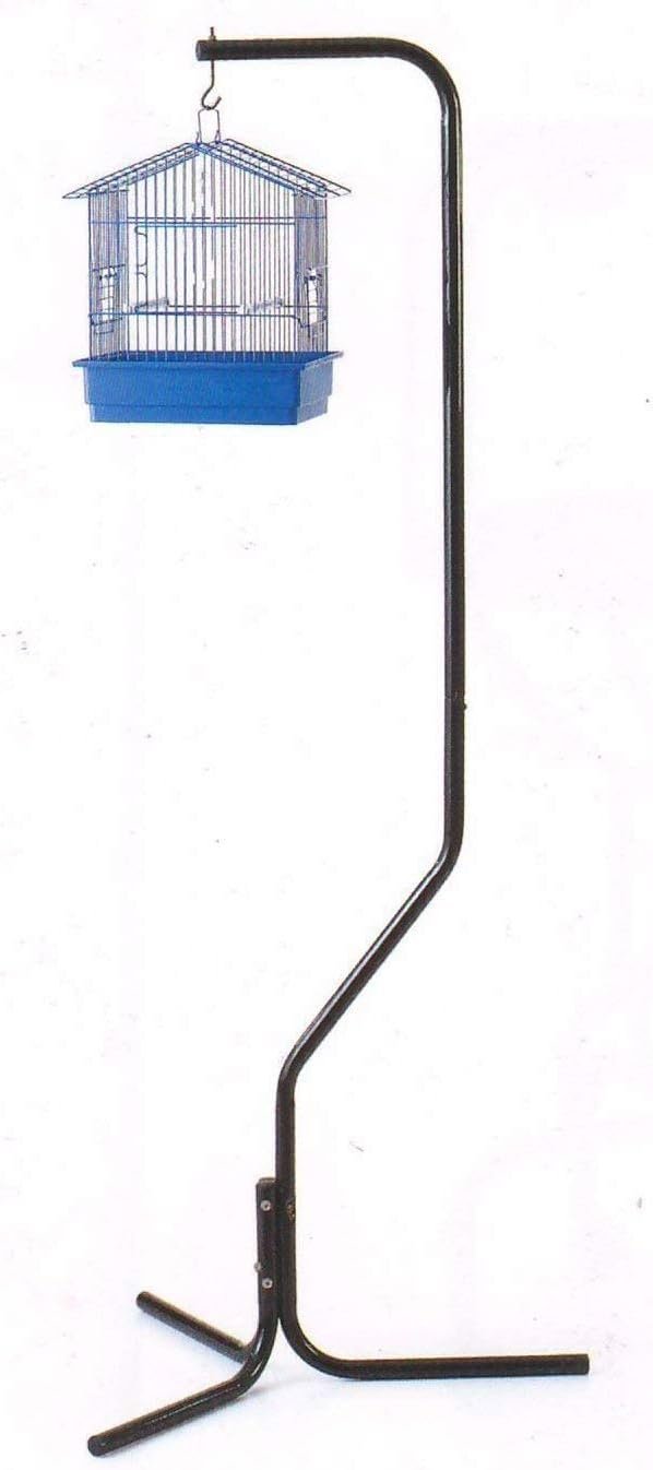 Pet Products Heavy Duty Tubular Steel Hanging Bird Cage Stand