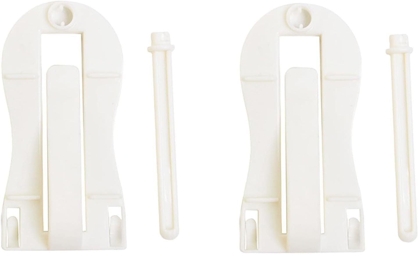 2 Pack Cuttlebone Holder for Birds with White Detachable Stand, Cuttlefish Cuddle Bones Feeder for Bird Cage, Millet Holder for Parakeet Cockatiel Budgie