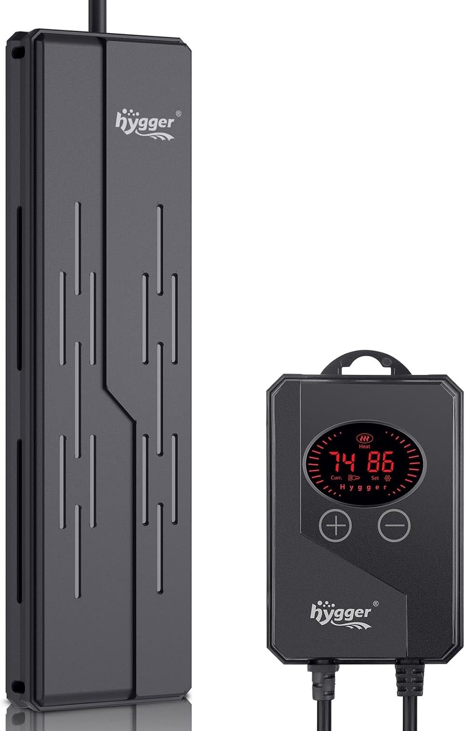 hygger Aquarium Heater 1000W,Submersible Fish Tank Heater with Adjustable Temperature Digital LED Controller,Overheating & Auto Shut Off Protection,for Saltwater & Freshwater Fish Tank 110-240Gallon