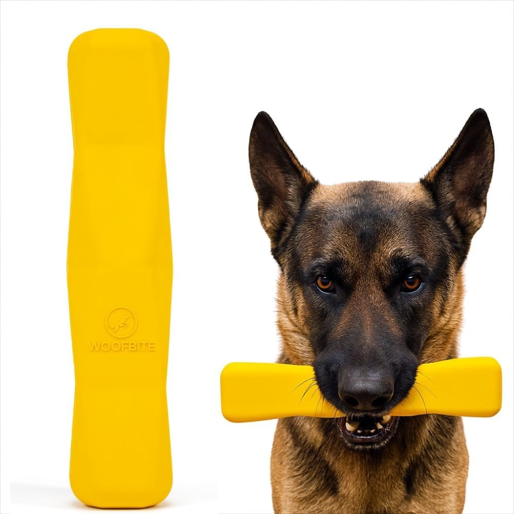 Power Stick – for Toughest Chewers, Natural Rubber Dog Toy, 8in