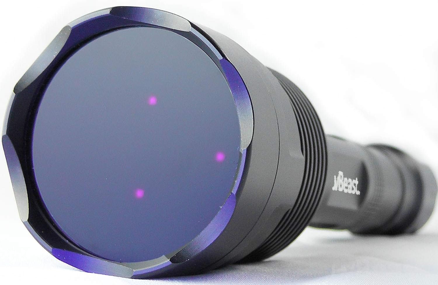 uvBeast V3 365nm Black Light UV Flashlight, High Power and Long Range