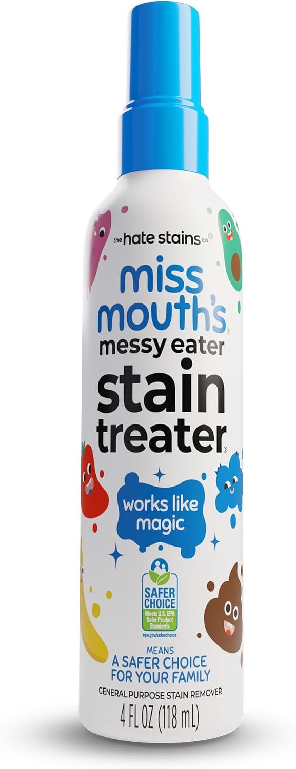 Miss Mouth’s Messy Eater Stain Treater Spray, Laundry Stain Remover, 4 Oz