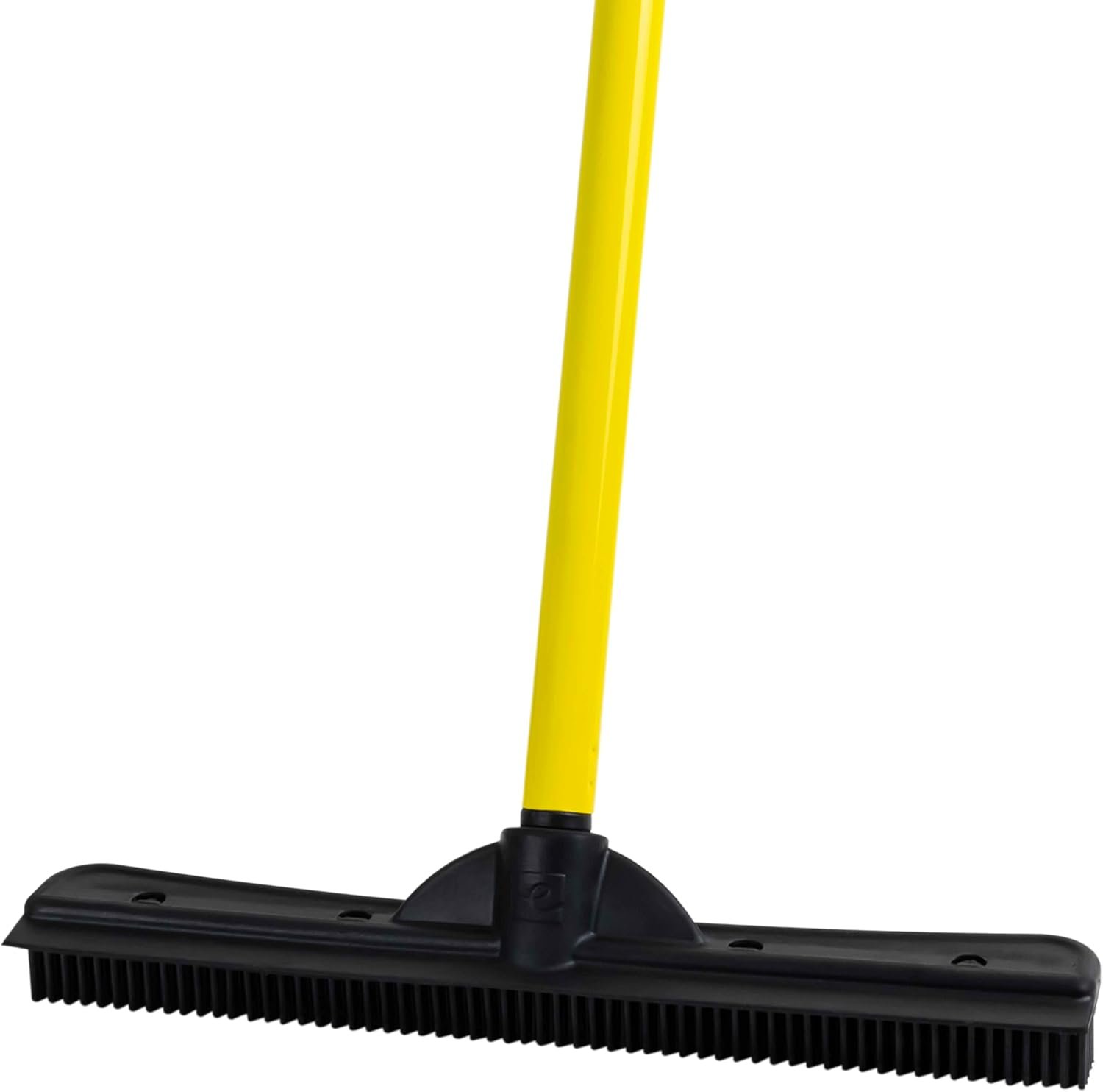 FURemover Pet Hair Removal Rubber Broom, 58″ Telescopic Handle
