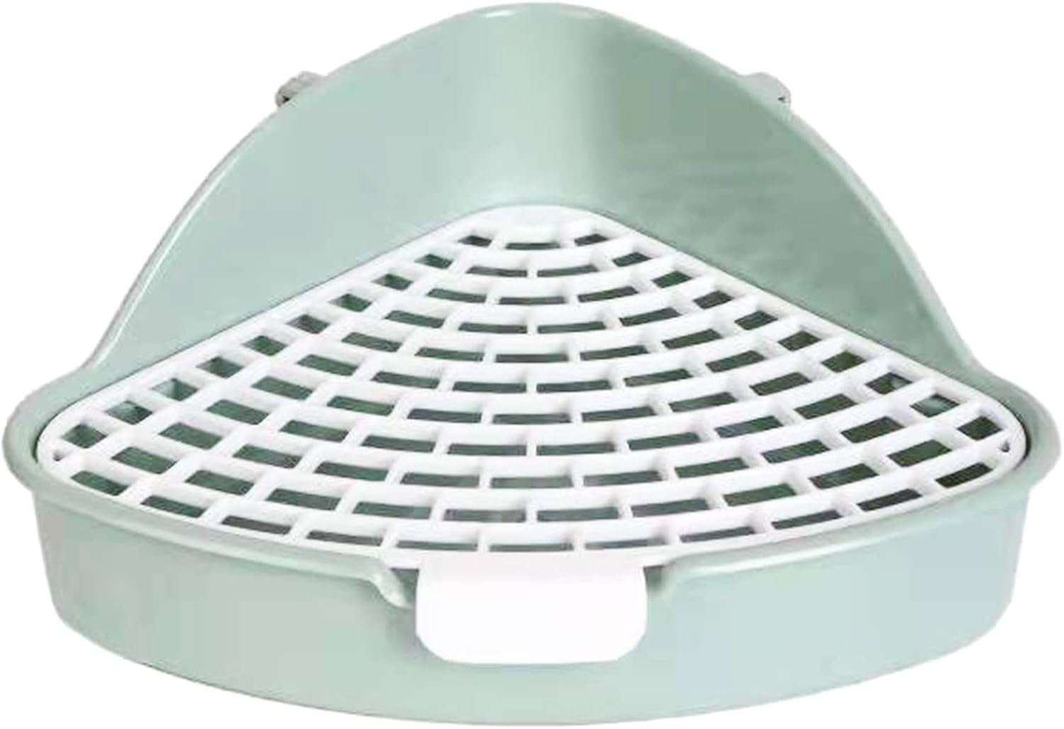Triangular Potty Trainer Corner Litter Bedding Box Pet Litter Pan for Small Animal Small Chinchilla Gerbil Corner Pan for Hamster for for Rabbits Animal for Guinea Pigs