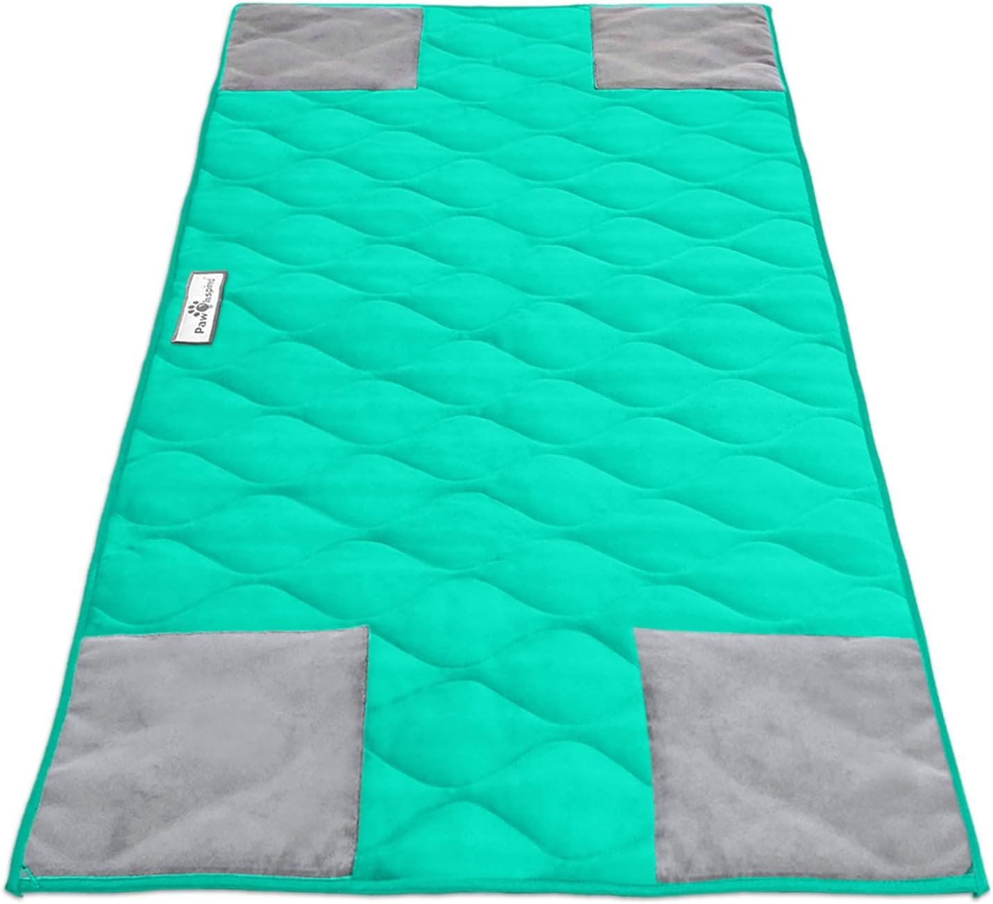Paw Inspired PopCorner Washable Fleece Cage Liners, Midwest, Green