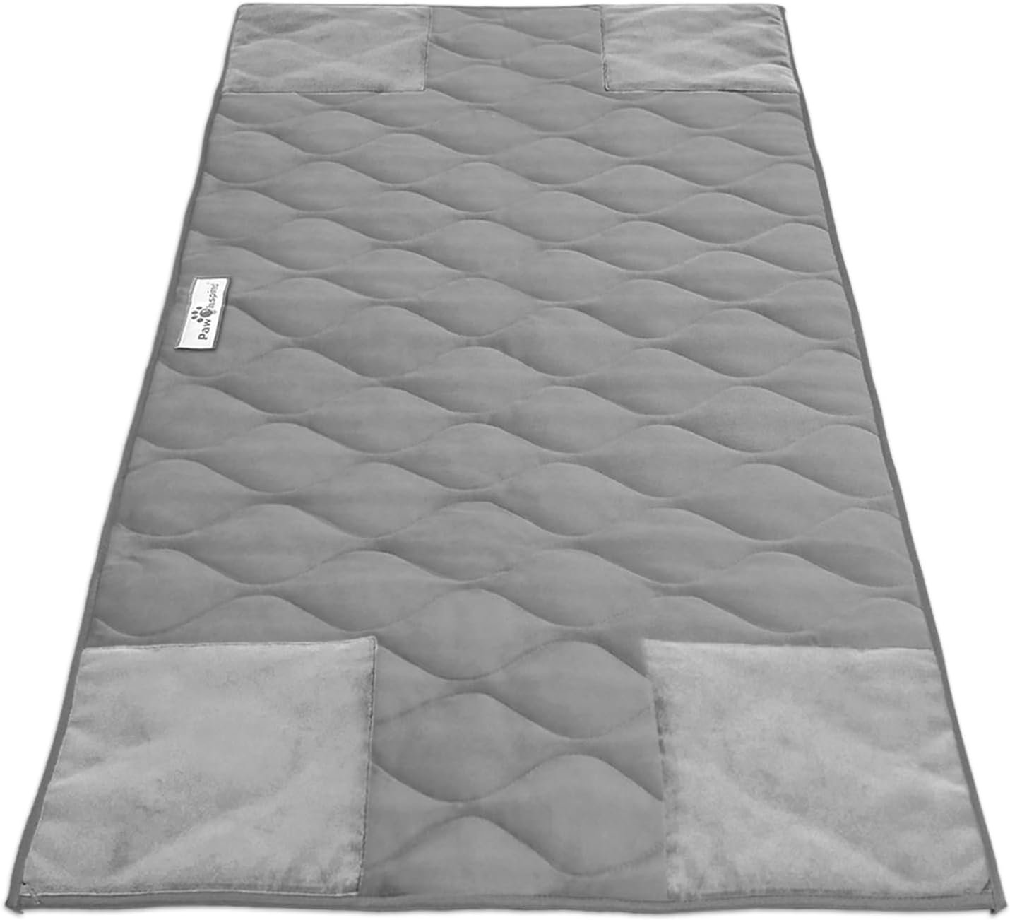 Paw Inspired PopCorner Washable Fleece Cage Liners, Midwest, Gray