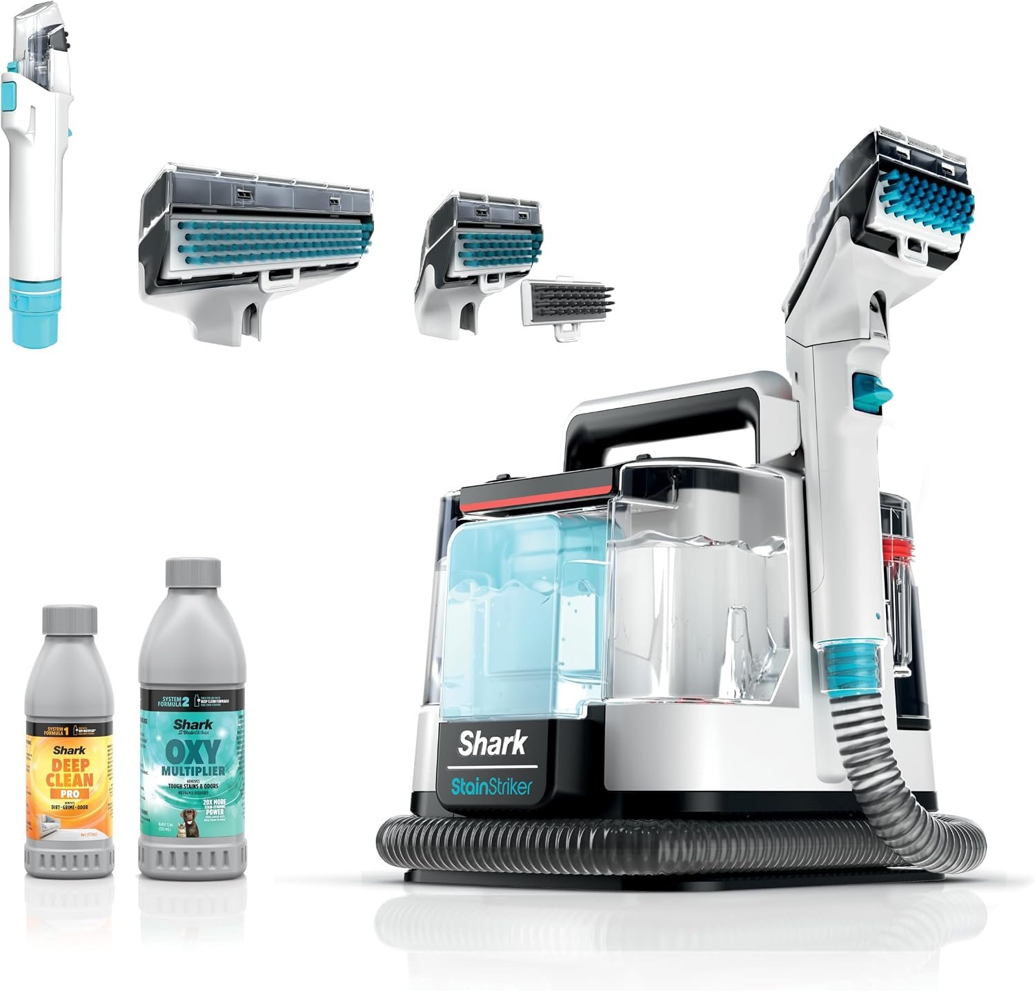 Shark StainStriker Portable Carpet/Upholstery Cleaner, 3 Tools, PX201