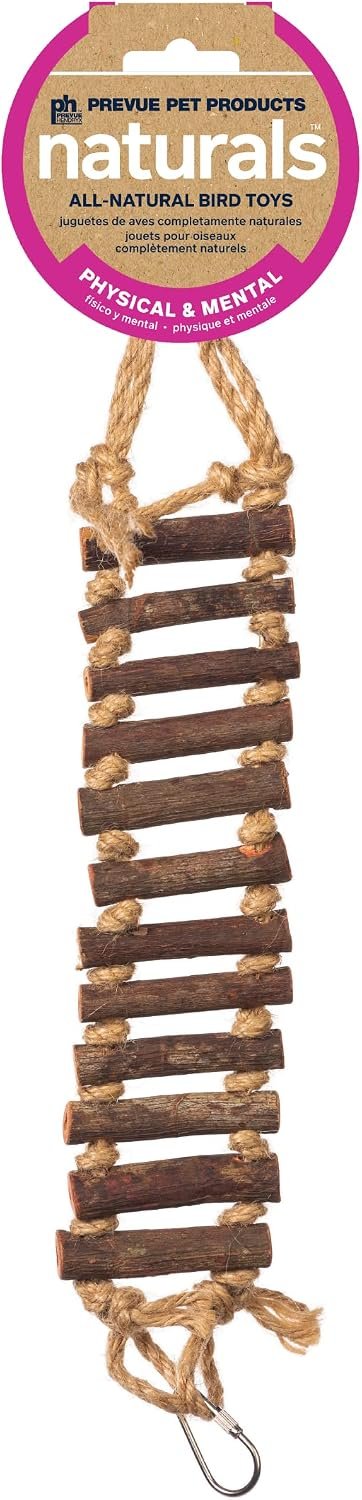 Prevue Pet Products Rope Ladder Bird Toy Hanging Birdcage Toy for Climbing