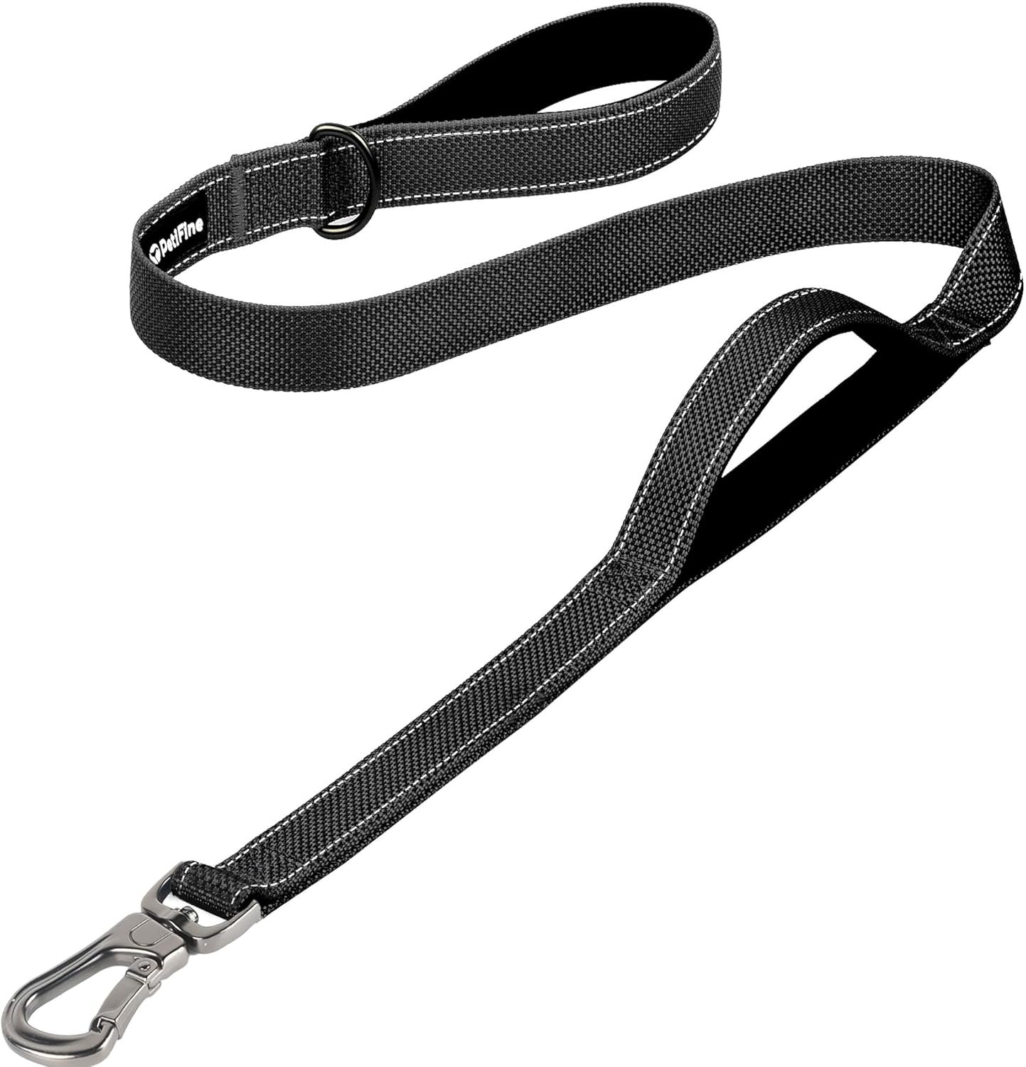 PetiFine 4FT Heavy Duty Dog Leash with Soft Padded Double Handle