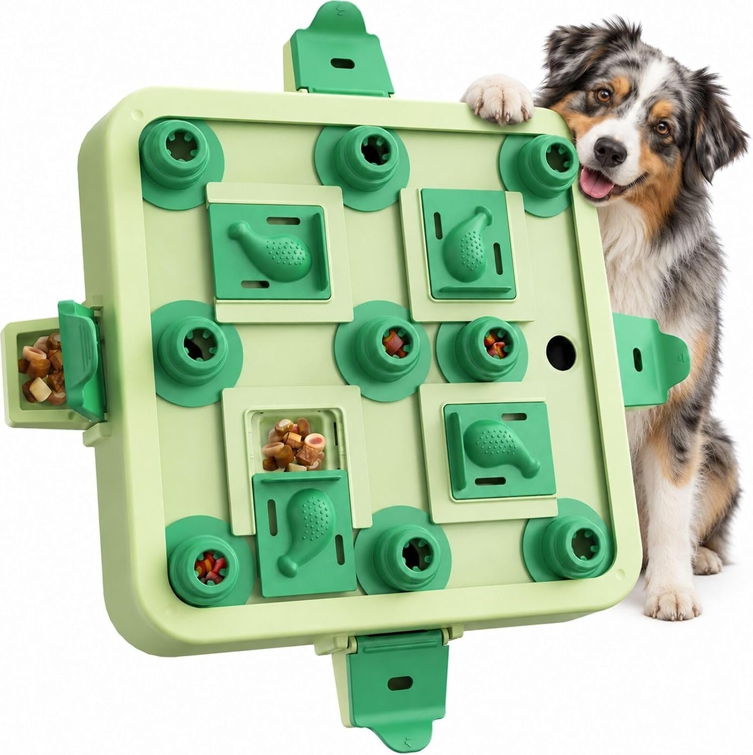 KADTC 3-Level Dog Chess Puzzle Toy, Brain & Mental Stimulation, Smart Dogs