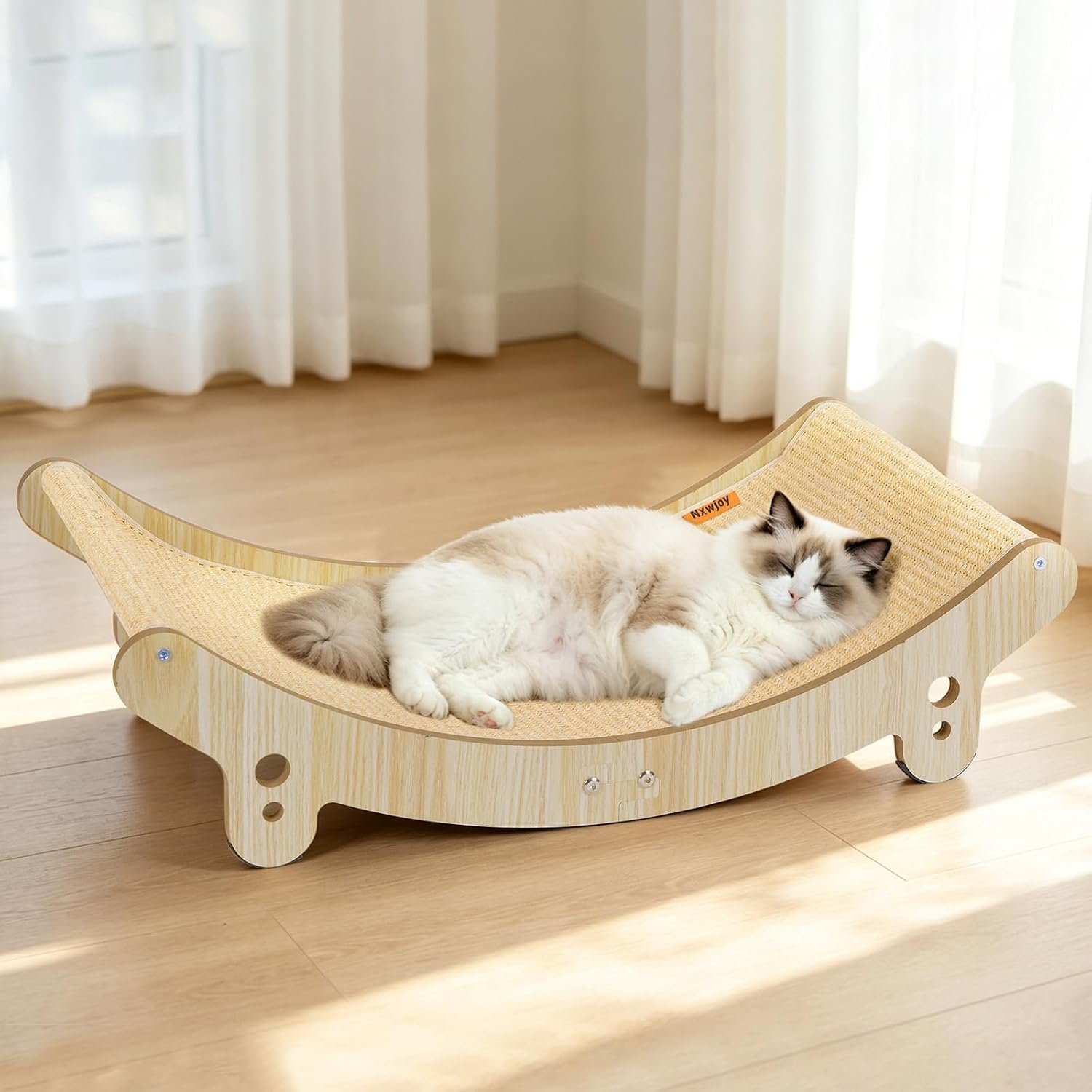 Sisal Cat Scratchers for Indoor Cats, Cat Bed,27.6 in