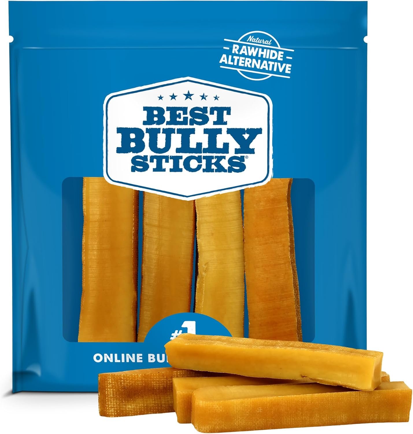 Best Bully Sticks Himalayan Yak Cheese Odor-Free Dog Chews, Large, 4 Count