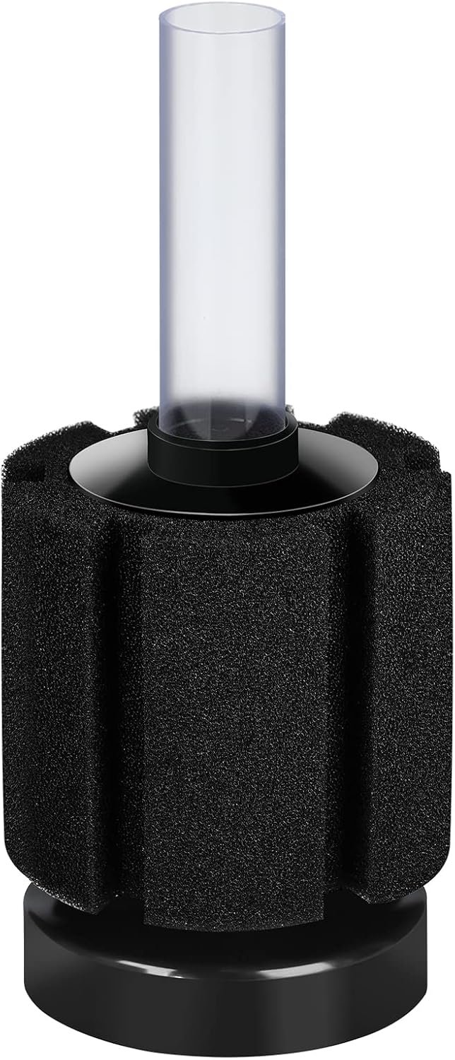 AQUANEAT Aquarium Bio Sponge Filter Breeding Fry Betta Shrimp Nano Fish Tank (Small up to 10Gal)