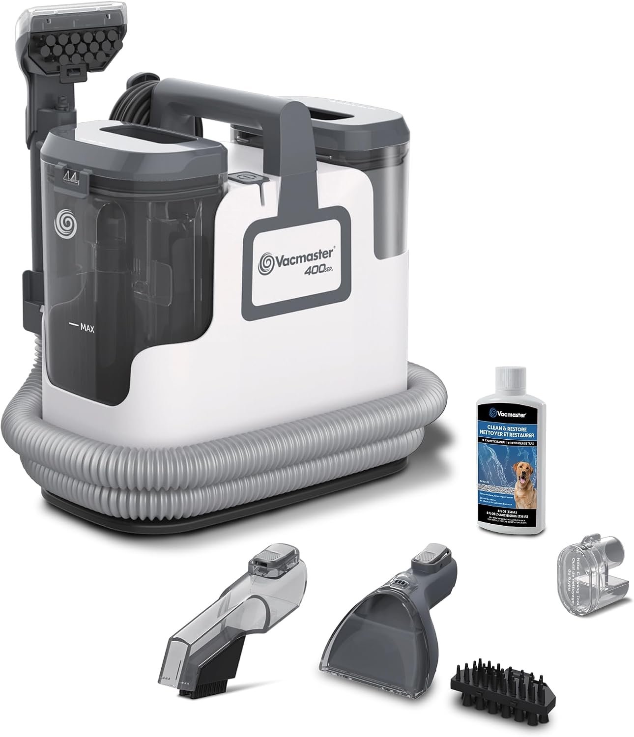 Vacmaster 400 Series Portable Carpet & Upholstery Spot Cleaner Machine