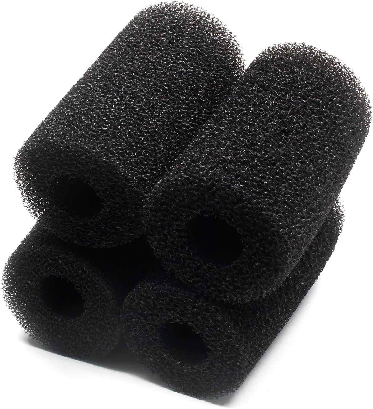 Bivethoi Pre-Filter Foam Sponge Roll, 4 Pcs, Black