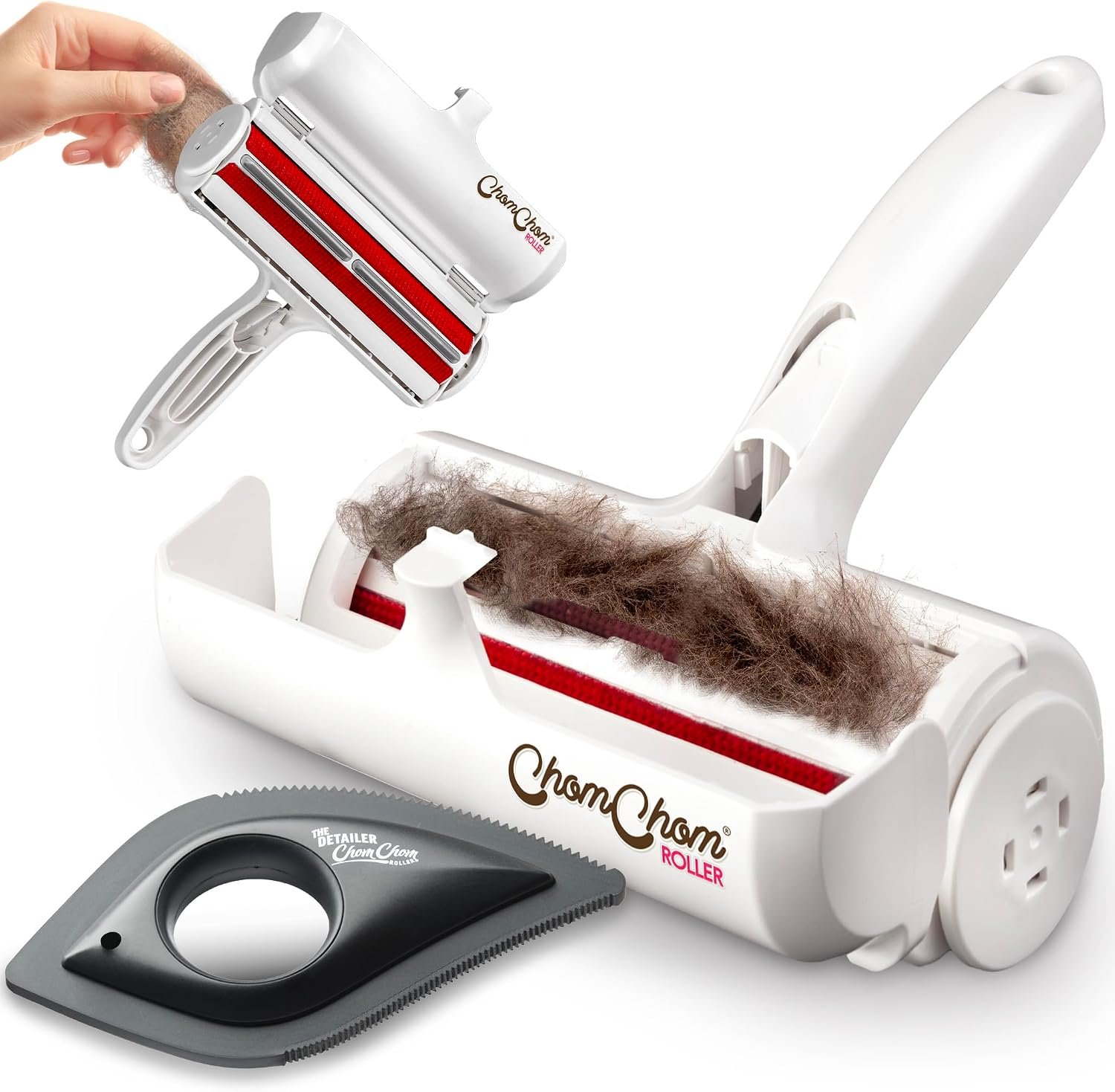 ChomChom Roller and Detailer, White