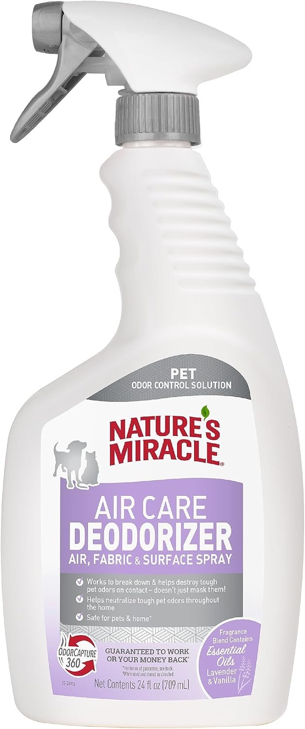 Nature’s Miracle Air Care Spray for Multiple Surfaces, 24 oz