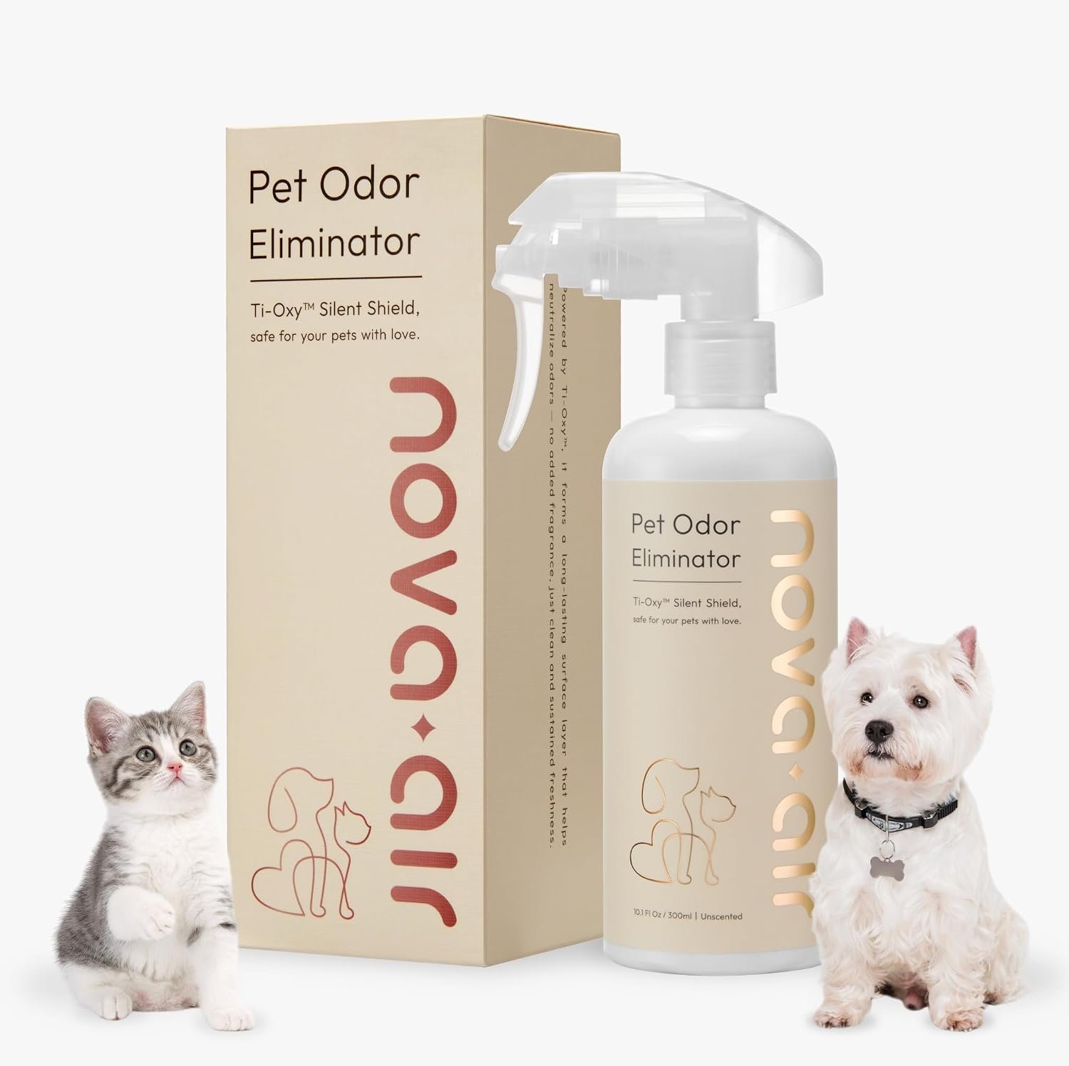 Pet Safe Odor Eliminator for Home – Multi-Purpose Deodorizer Spray