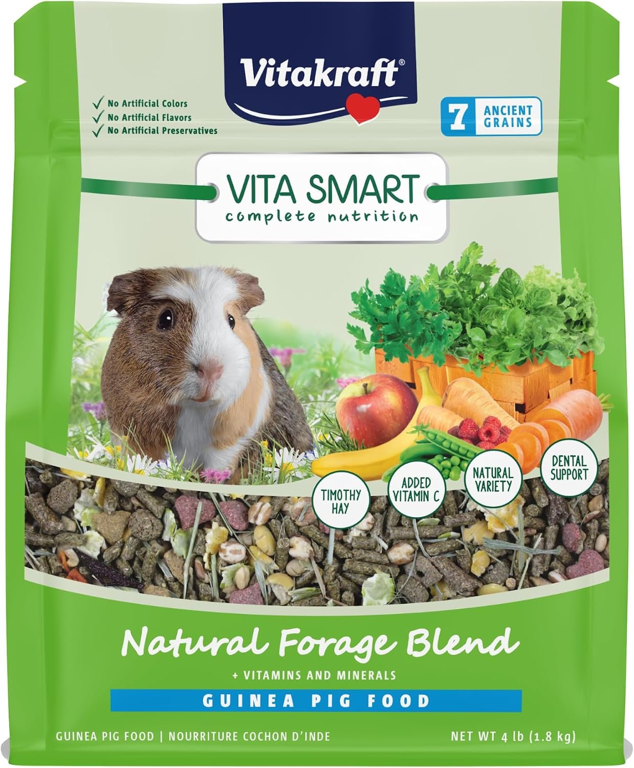 Vitakraft Vita Smart Guinea Pig Food 4 lb.