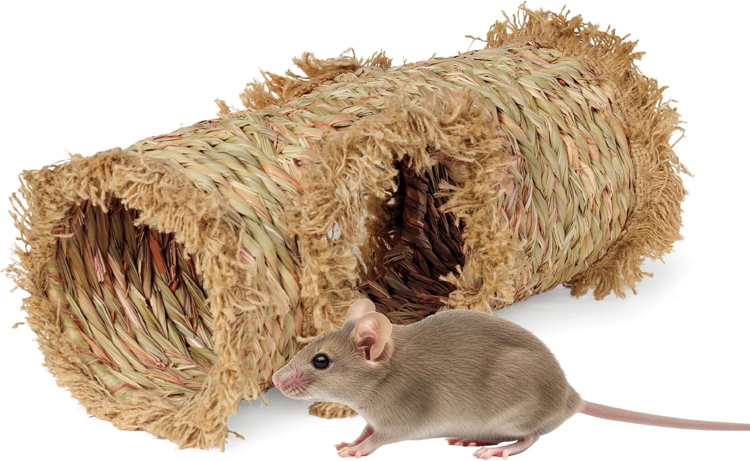 Prevue Pet Products Hendryx Nature’s Hideaway Grass Tunnel Toy