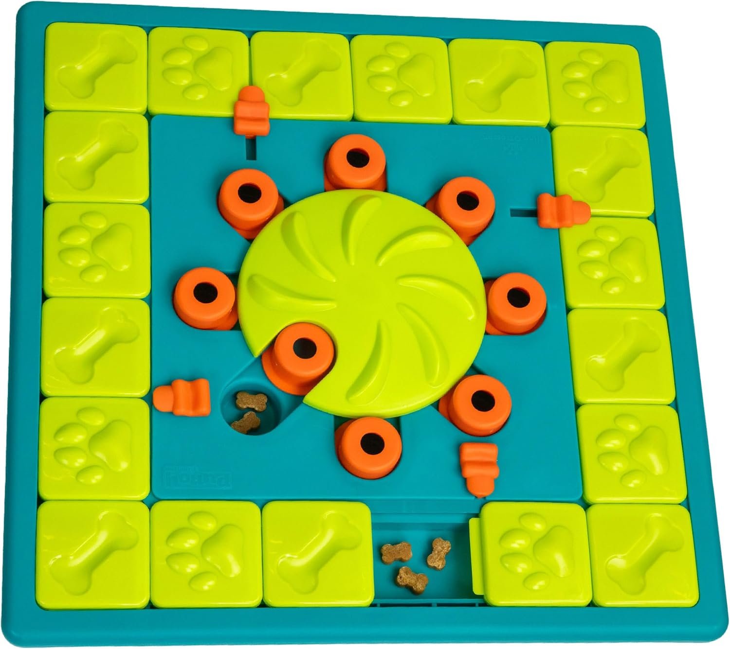 Outward Hound Nina Ottosson MultiPuzzle Dog Toy Treat Puzzle, 15″