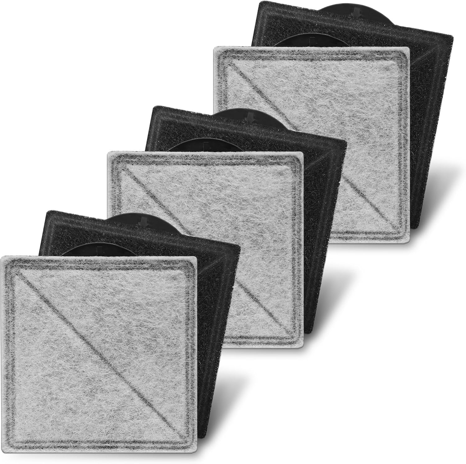 Cat Water Fountain Filter Compatible with Petsafe Premier, 6-Pack