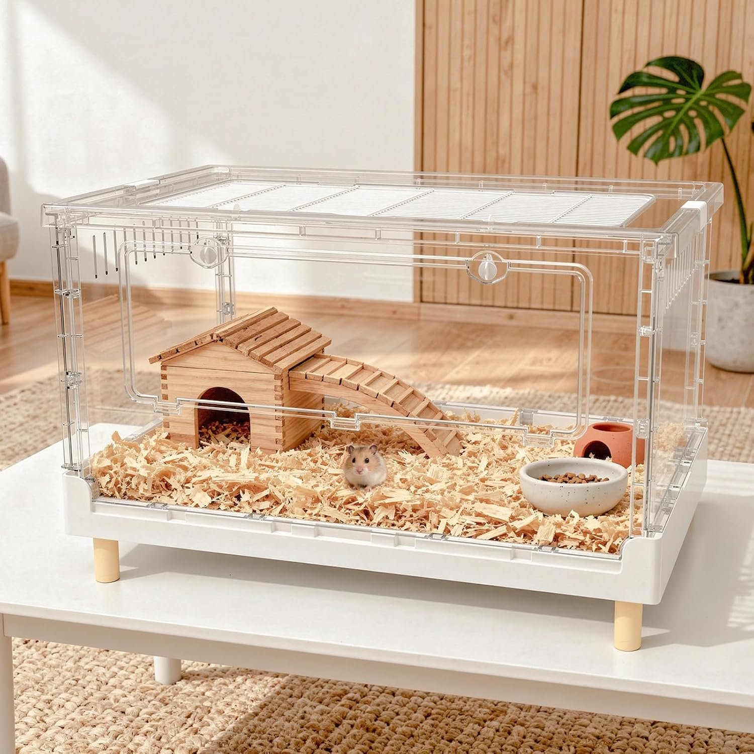 Hamster Cage15.4 High Panoramic Clear Syrian Playhouse