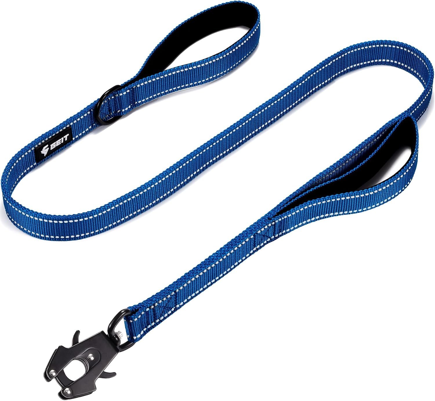 GEIT 2 Padded Handles Heavy Duty Dog Leash for Small Medium and Large Dogs