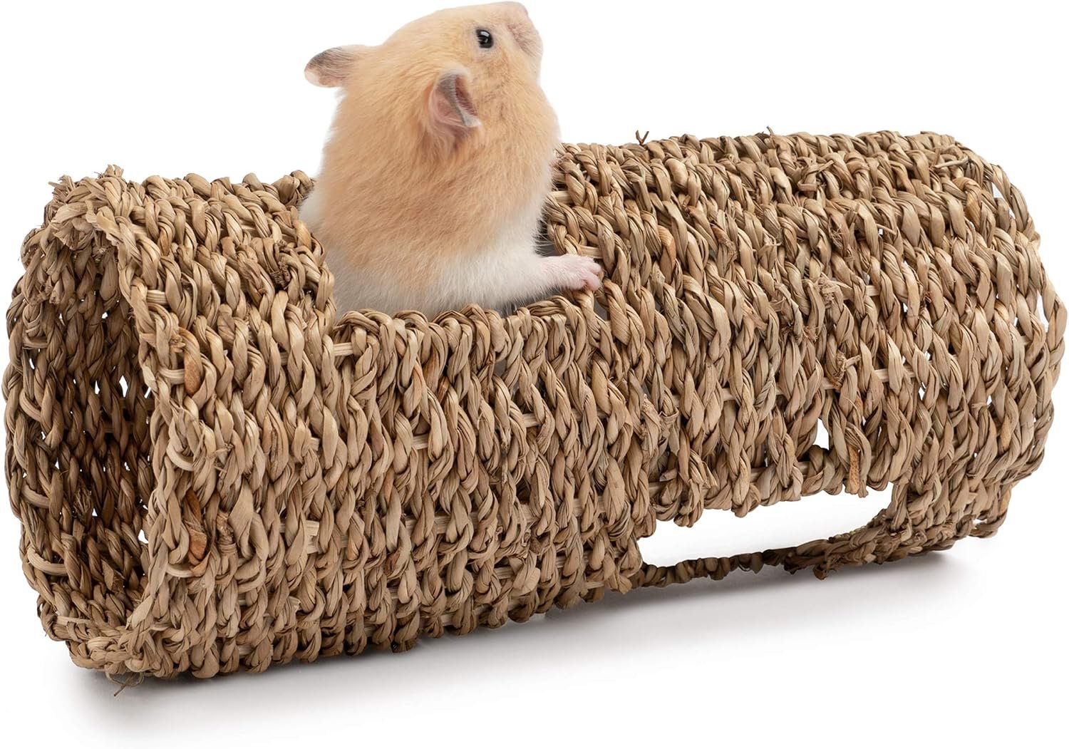 Niteangel Creative & Composable Hamster Tunnel: Edible Seagrass & DIY Tube